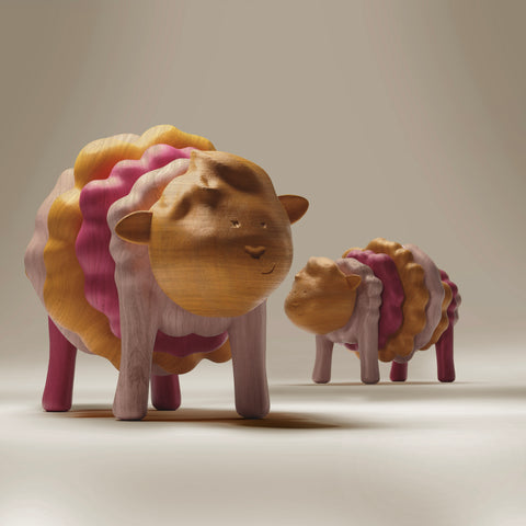 SHEEP. colorful