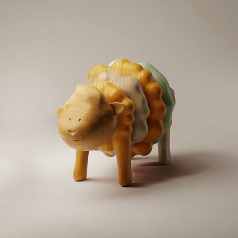 SHEEP. colorful